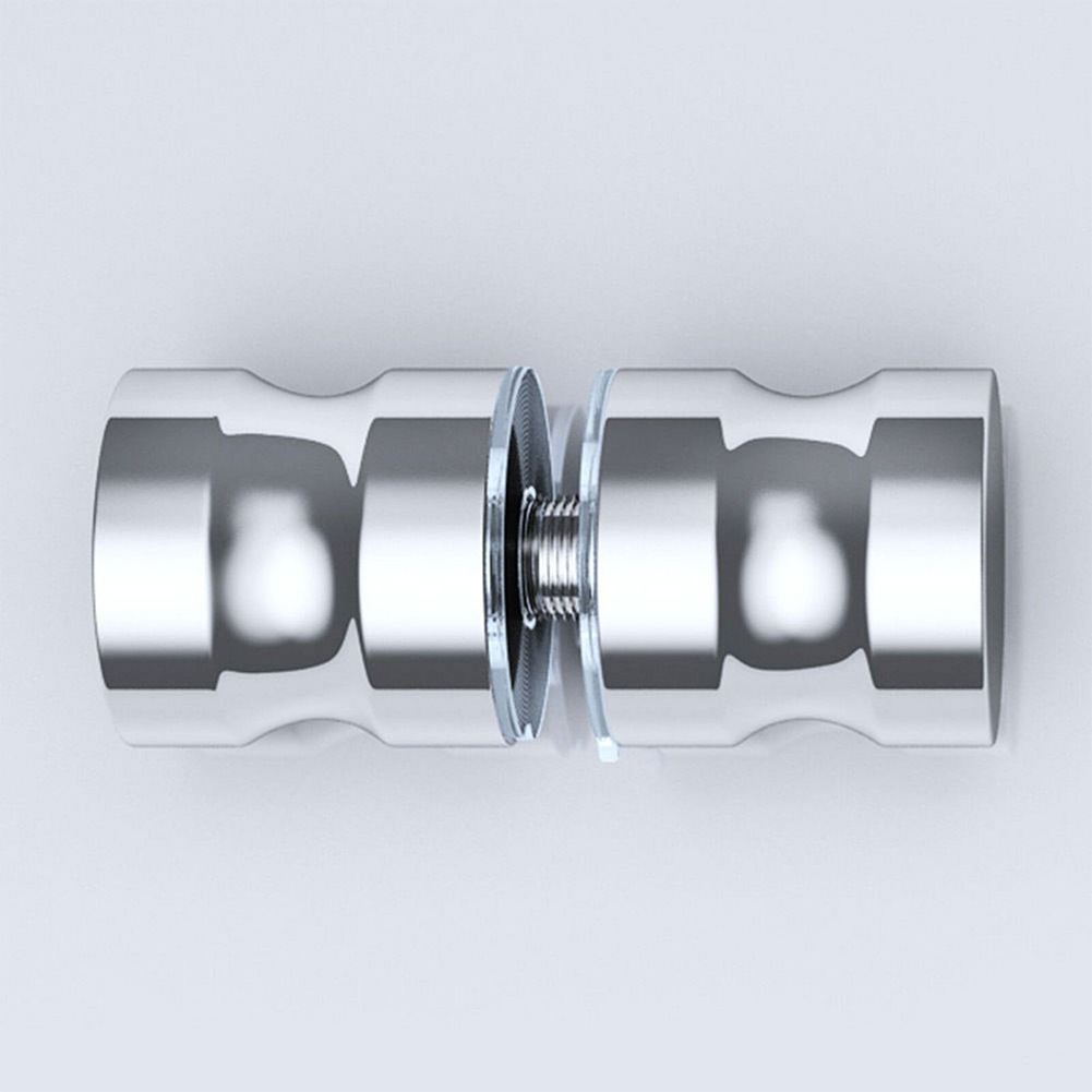 Home Bathroom Hardware - Bathroom Shower Door Handle Aluminum Alloy