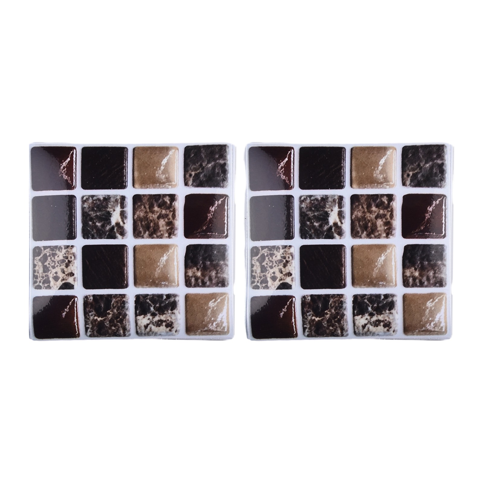 Home Bathroom Tiles Design - 20PCS Mosaic Tile Wall Stickers Waterproof