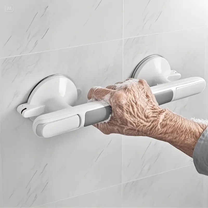 Home Bathroom Tiles Design - 1Pc Elderly Safety Grab Bar -