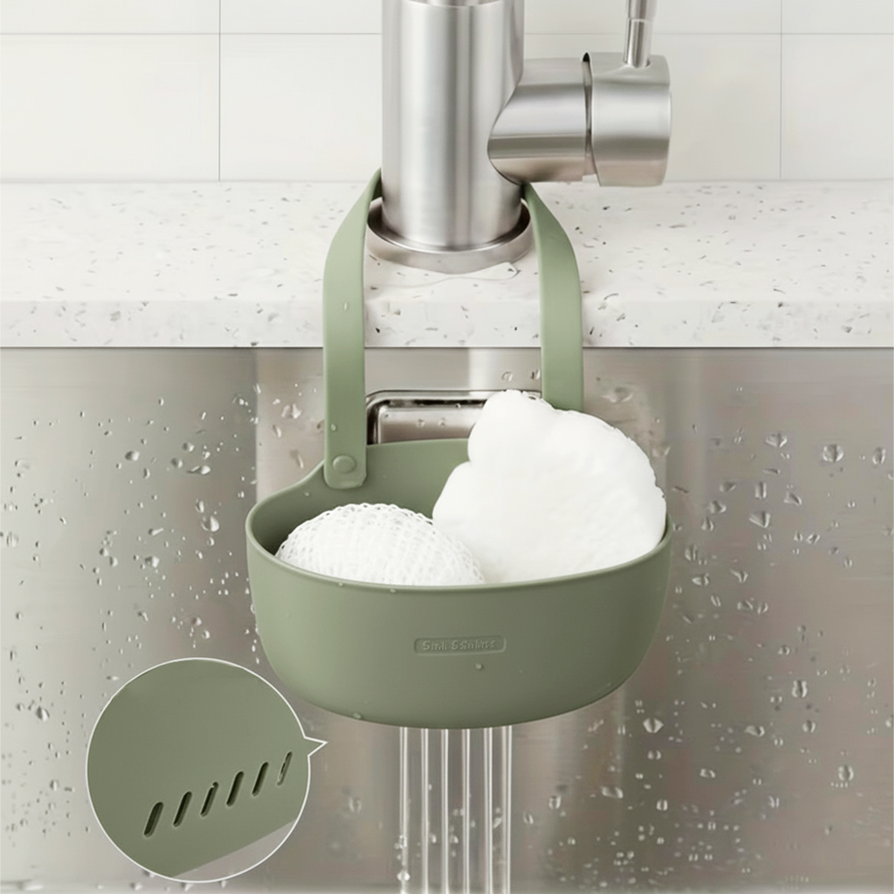 Home Depot Bathroom Sink - Hanging Soap Sponge Holder, Double Draining