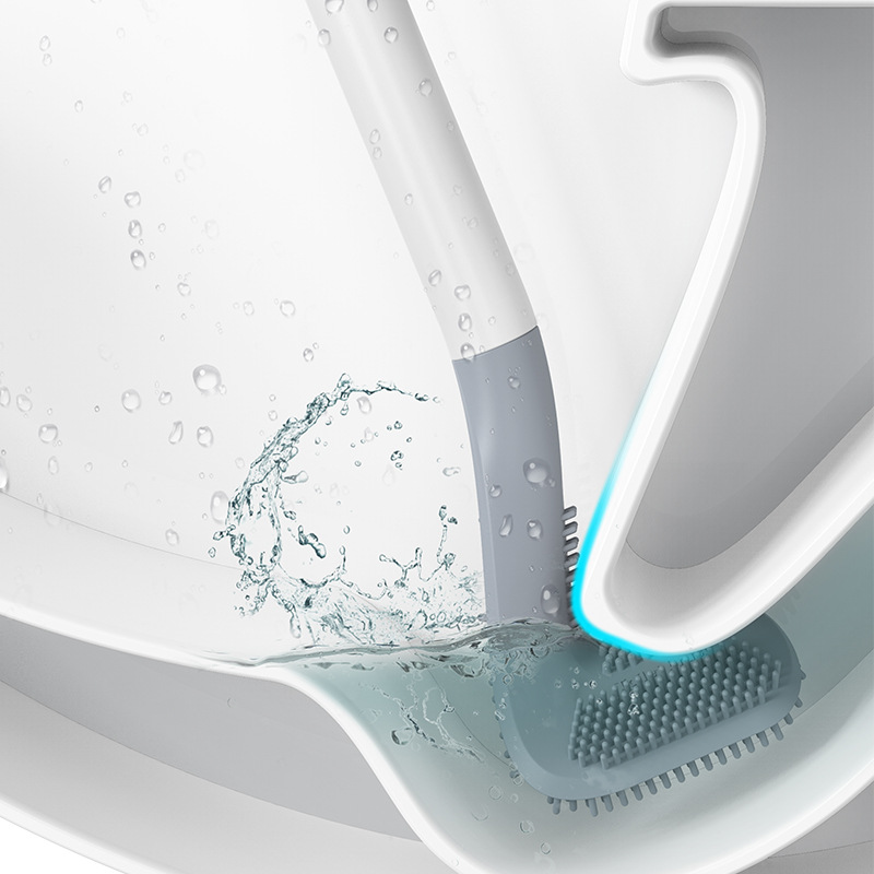 Golf Long Handled Silicone Toi - Toilet Brush Holder recension och pris