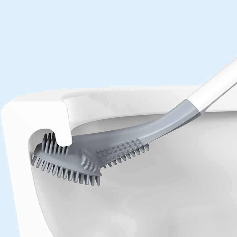 Golf Long Handled Silicone Toi - Toilet Brush Holder recension och pris
