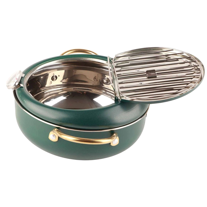 Frying Pot with Thermometer Ja - Home Kitchen & Bathroom recension och pris