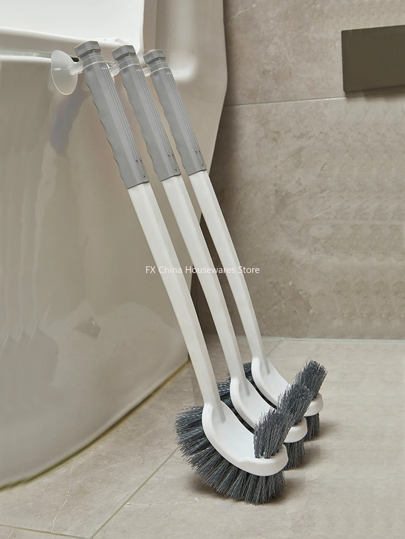 Long Handle Toilet Brush with  - Toilet Brush Holder recension och pris