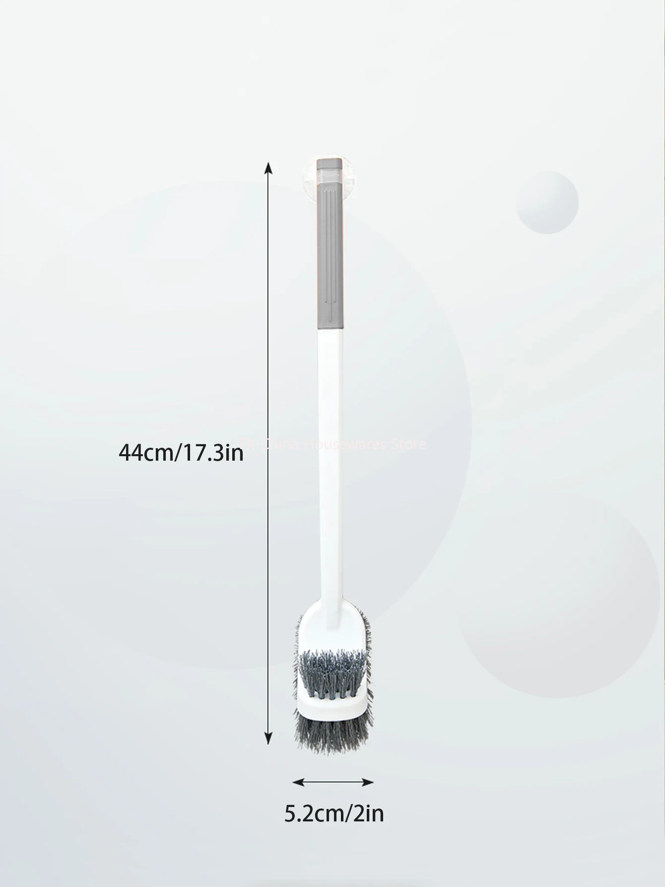 Long Handle Toilet Brush with  - Toilet Brush Holder recension och pris
