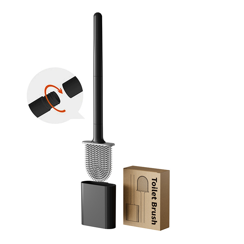 Mini Silicone Toilet Brush wit - Toilet Brush Holder recension och pris