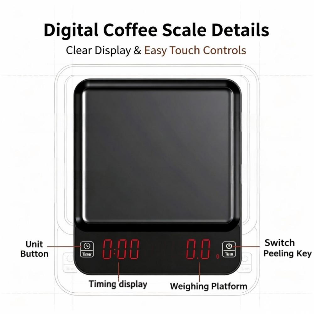 3kg/0.1g High Precision Digita - Home Kitchen & Bathroom recension och pris