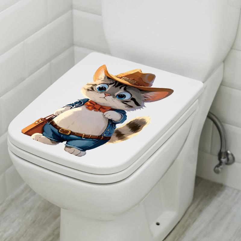 【HG】Ocean Themed Toilet Sticke - Home Toilet Bathroom Design recension och pris