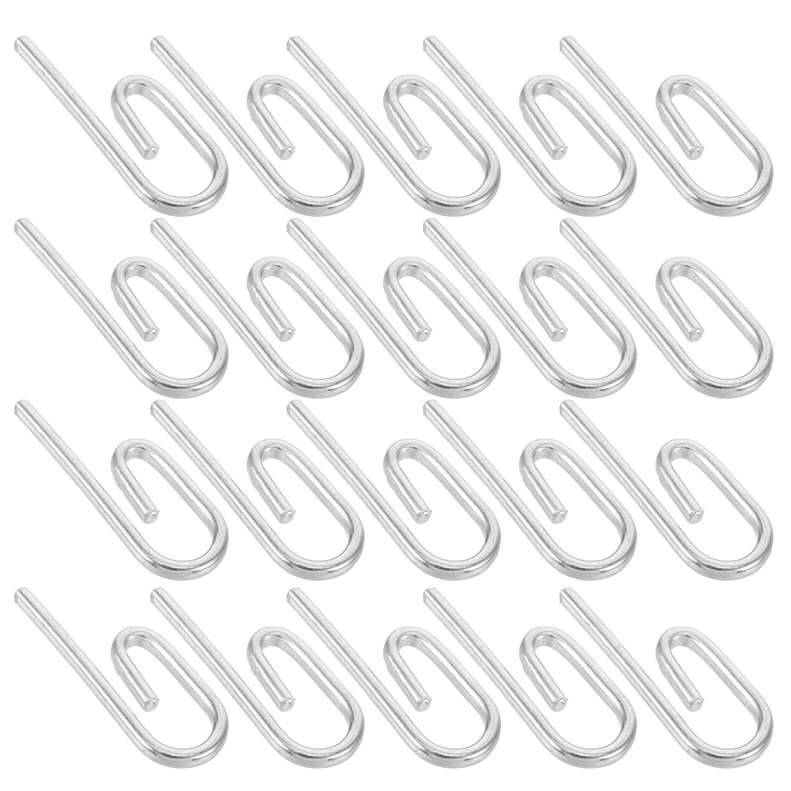 50Pcs Metal Curtain Hooks Prem - Home Bathroom Window recension och pris