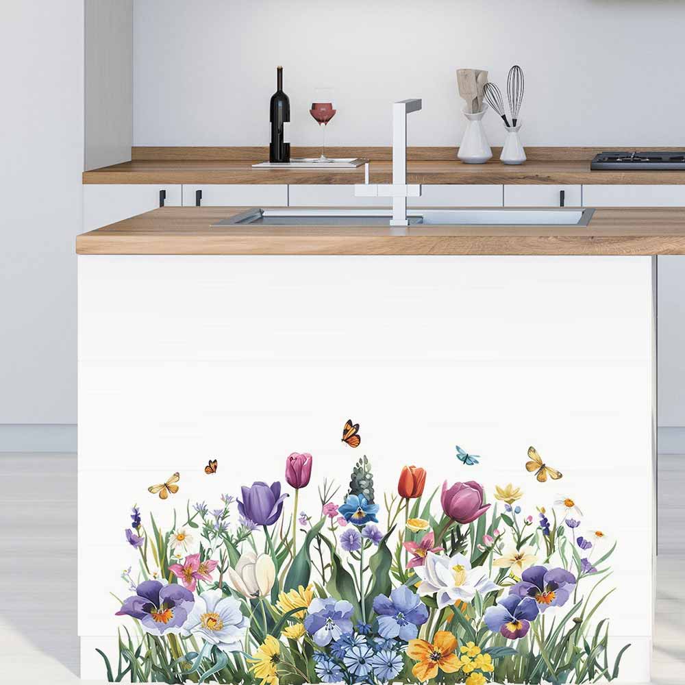 Tulip Butterfly Window Sticker - Home Bathroom Window recension och pris