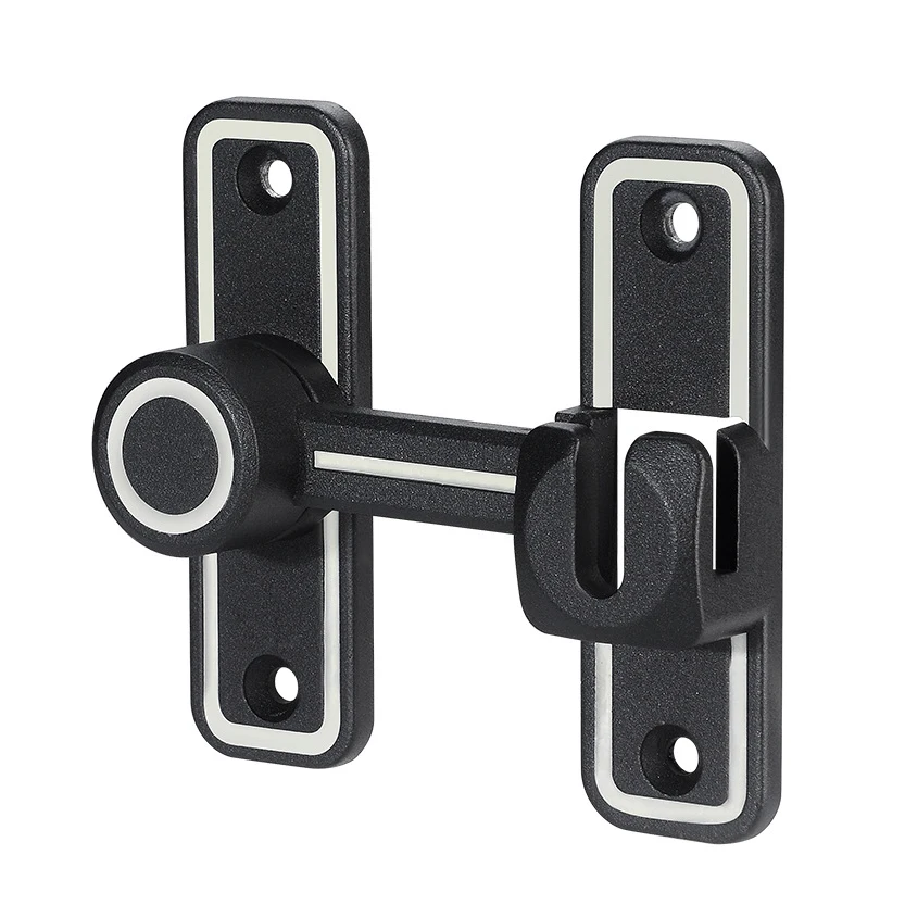 Black Luminous Barn Door Latch - Home Bathroom Hardware recension och pris
