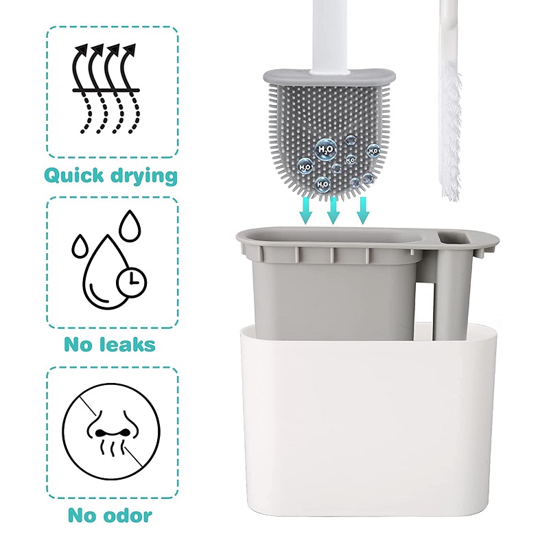 Wall Hanging Toilet Brush with - Toilet Brush Holder recension och pris