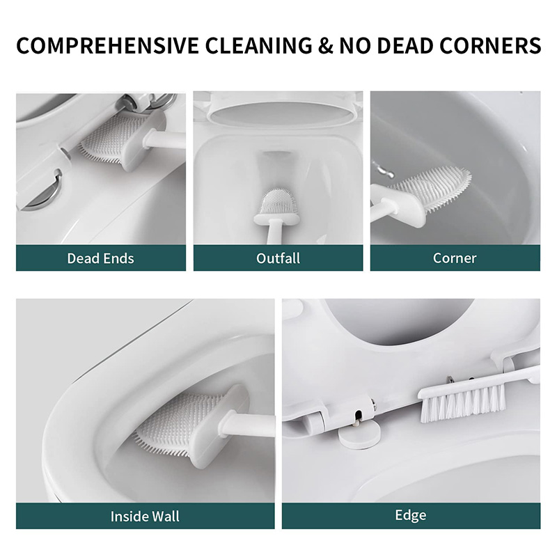 Wall Hanging Toilet Brush with - Toilet Brush Holder recension och pris
