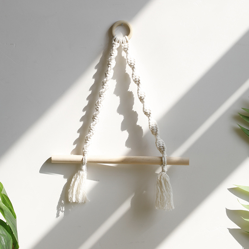 Macrame Paper Towel Holder Mac - Tiny Home Bathroom Kit recension och pris