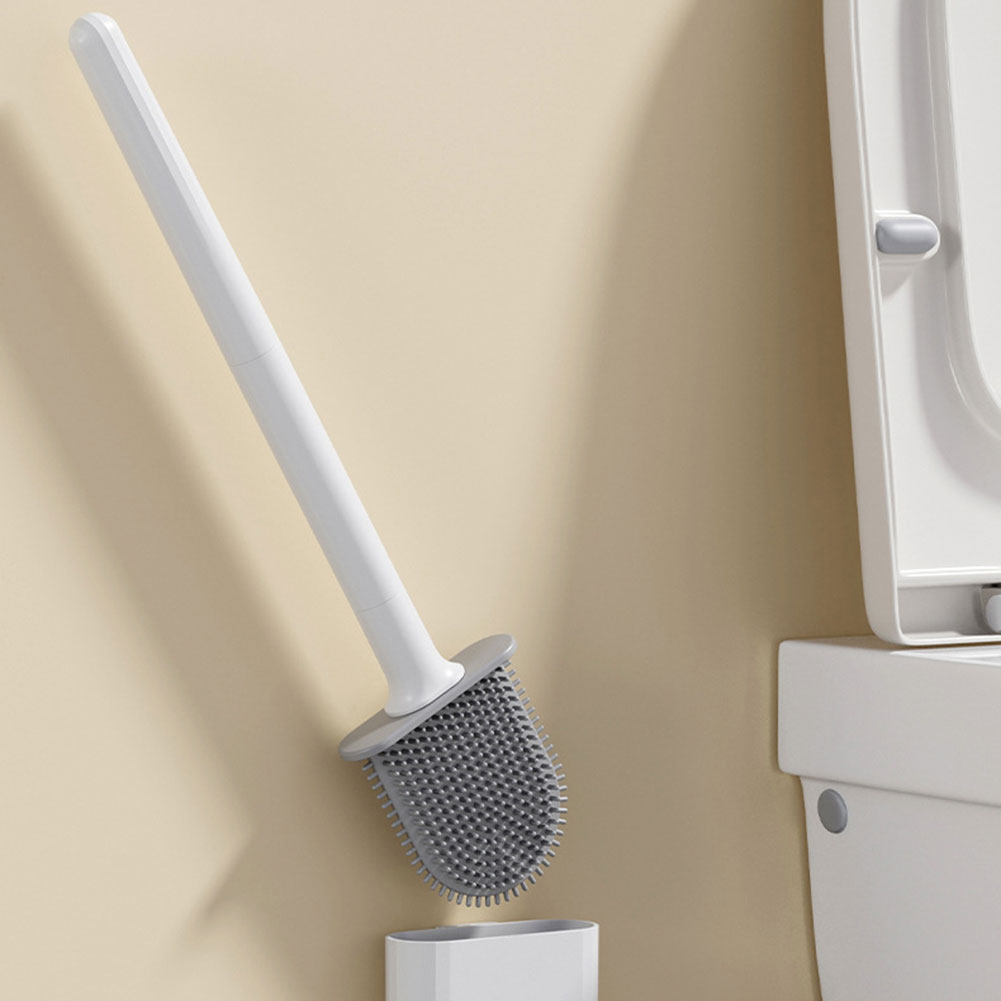 Silicone Toilet Brush With Hol - Toilet Brush Holder recension och pris