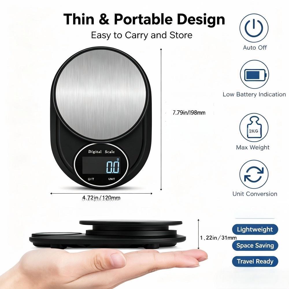 2KG 0.1g Mini Portable Digital - Home Kitchen & Bathroom recension och pris
