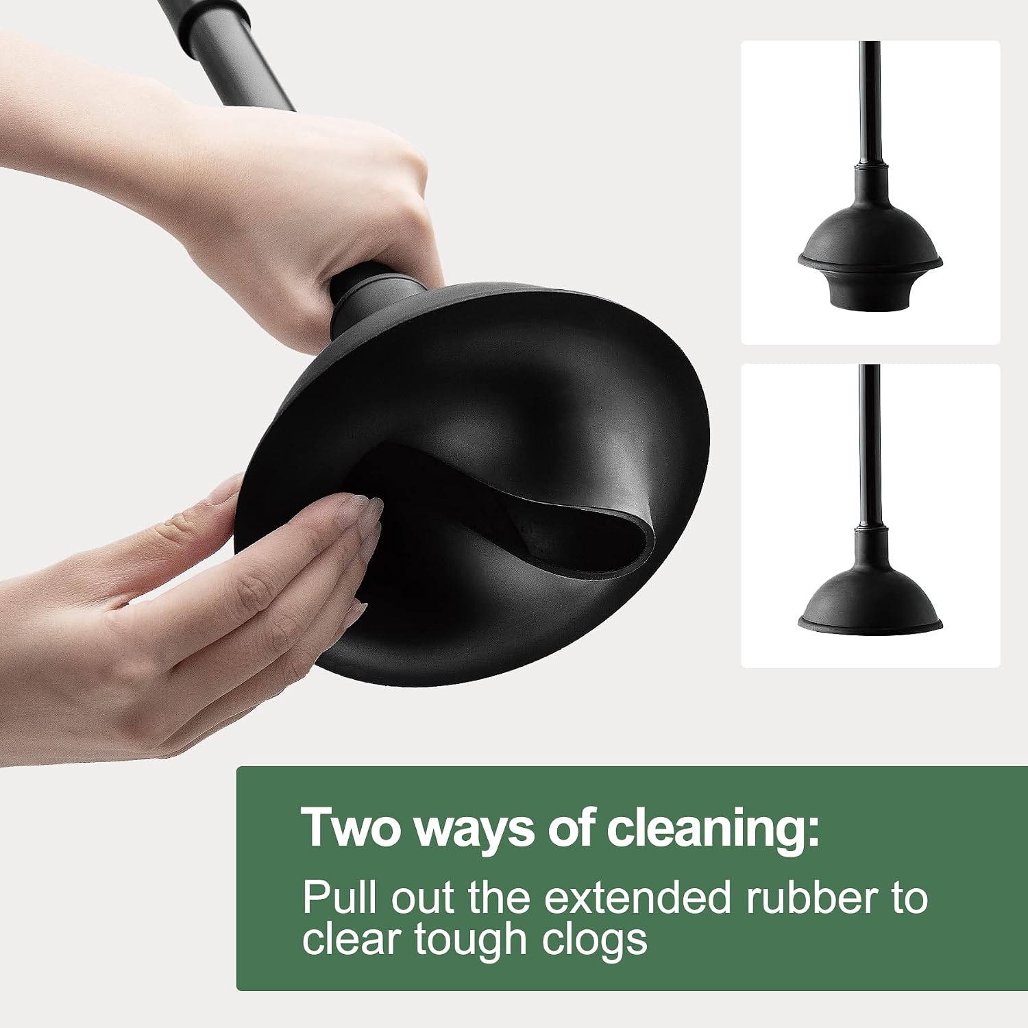 2 In 1 Toilet Brush And Plunge - Toilet Brush Holder recension och pris