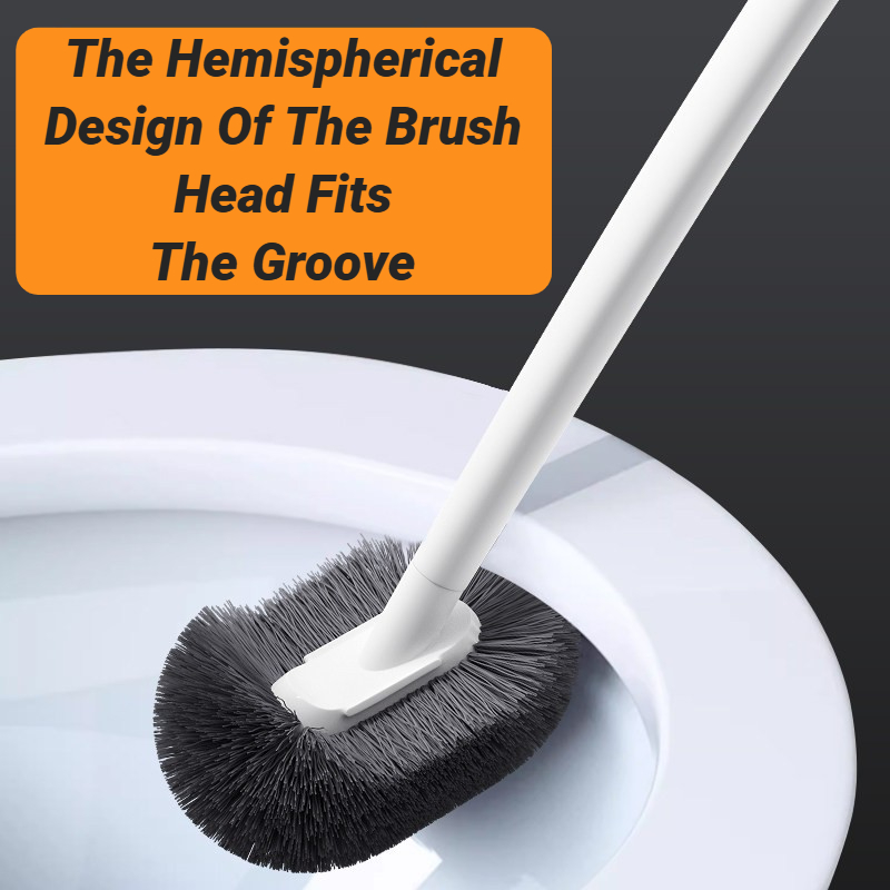 Wall Mounted Long Handle PP To - Toilet Brush Holder recension och pris