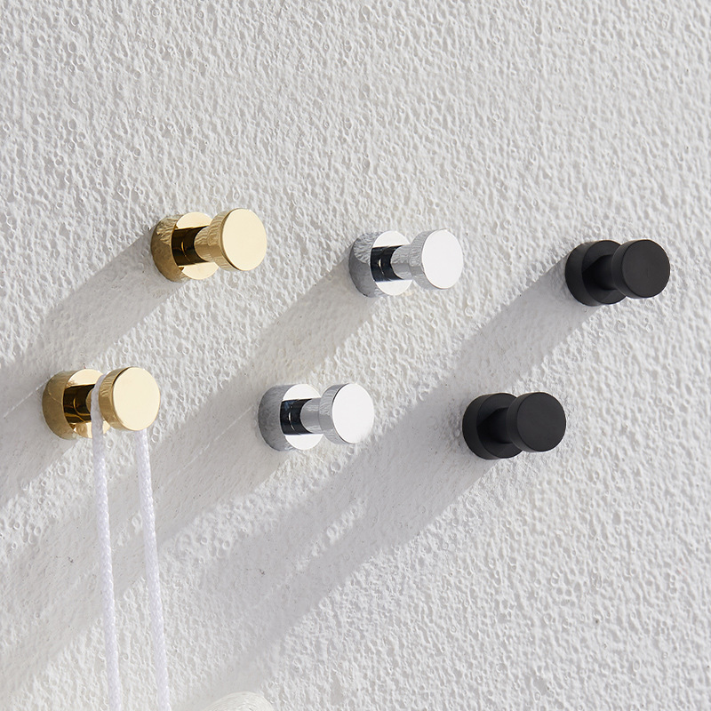 2/3/4/5pcs Brass Robe Hooks Ru - Tiny Home Bathroom Kit recension och pris